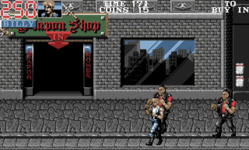 Double Dragon III - Atari ST game screenshot (1991) by Storm